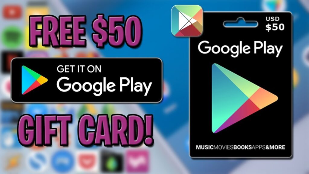 Google Play Gift Card Code Successfully